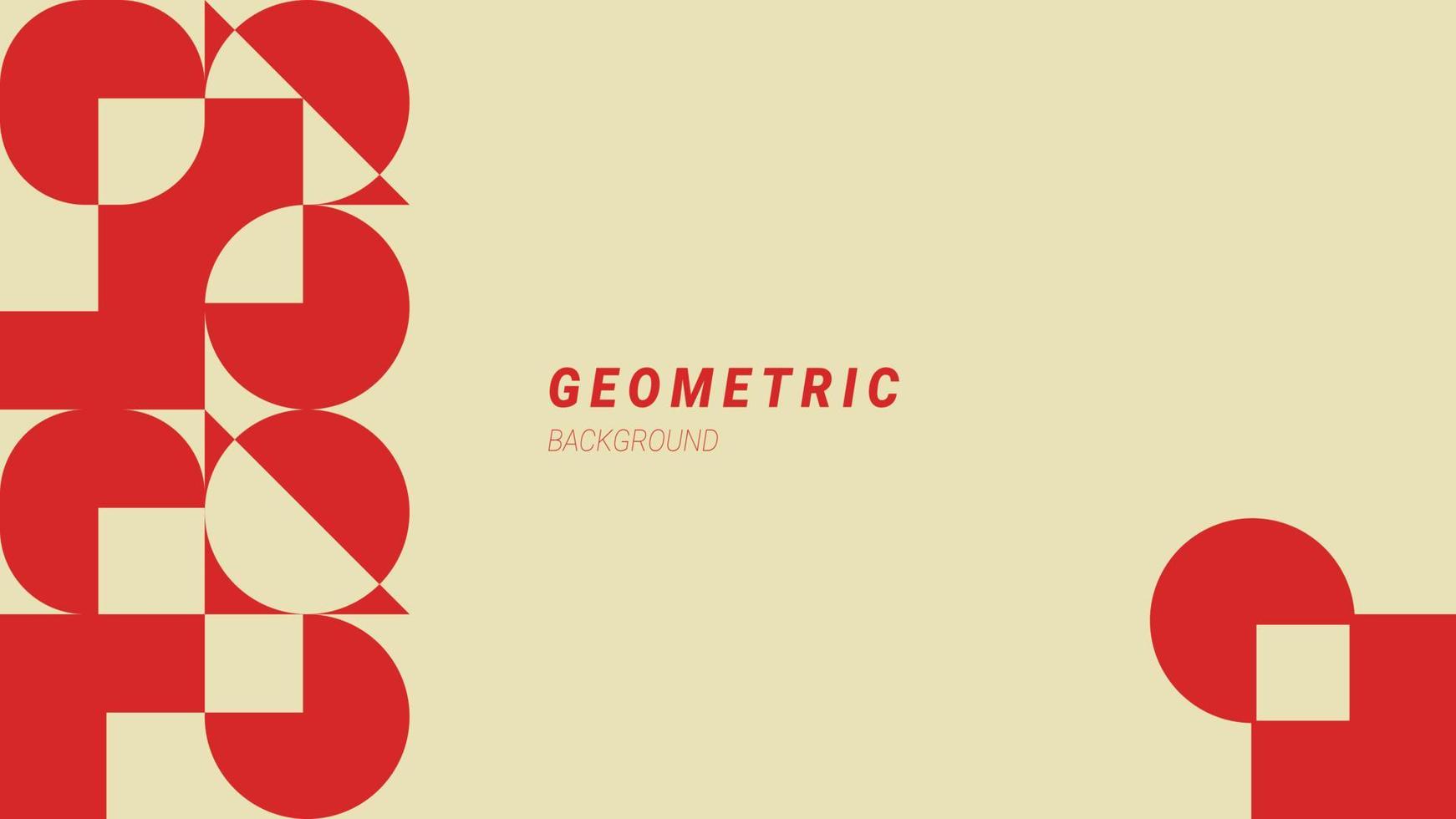 design de fundo de ilustração geométrica de forma abstrata vetor