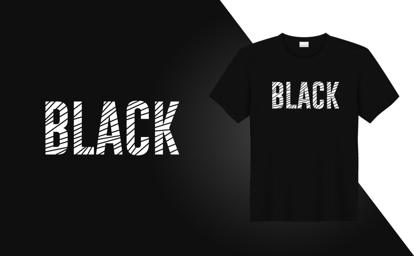 camiseta preta - design de t-shirt de efeito grunge padrão de textura na moda para impressão de t-shirt, moda de roupas, pôster, arte de parede. arte de ilustração vetorial para t-shirt. vetor