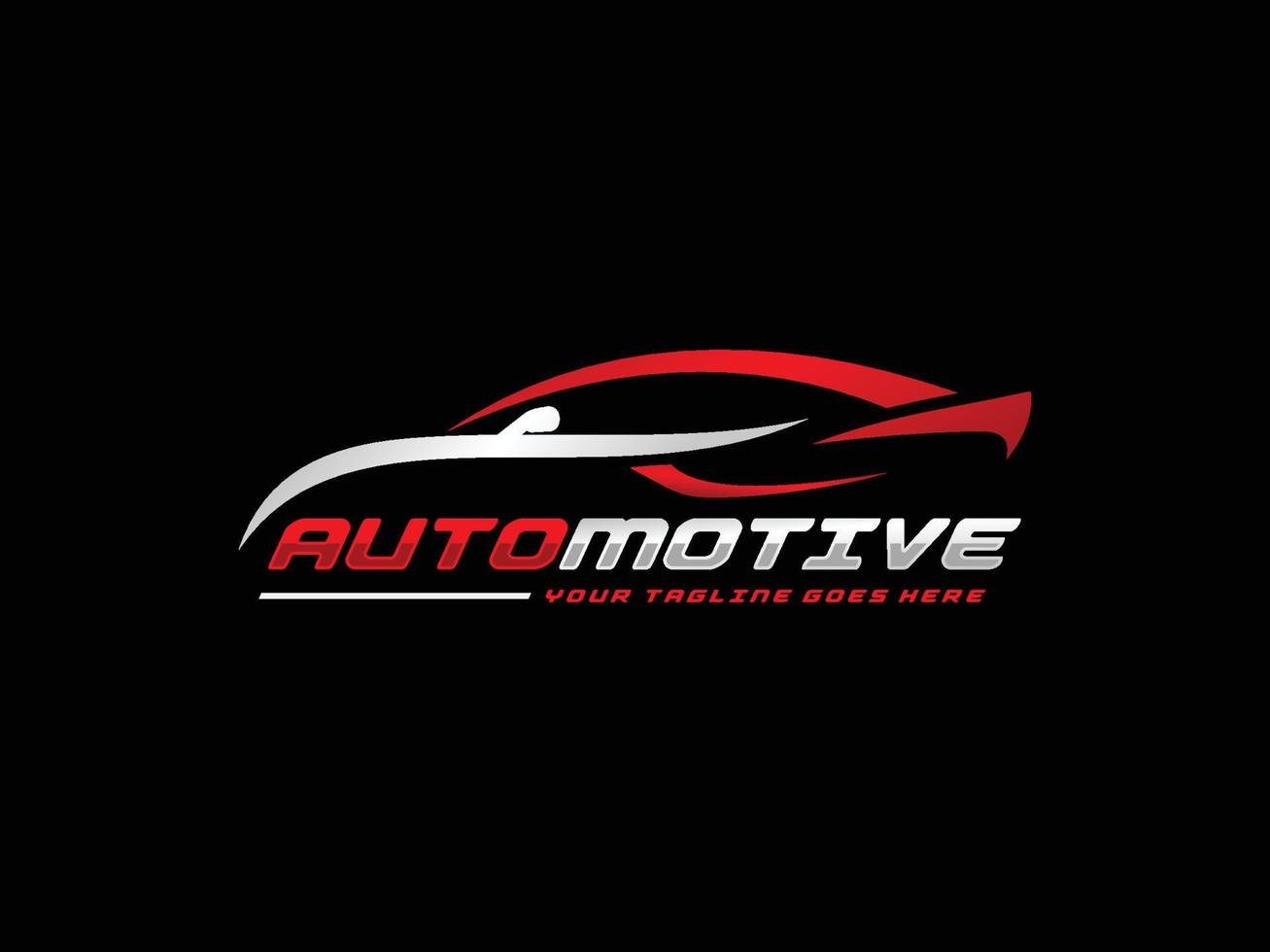 ilustração em vetor design de logotipo automotivo. vetor de logotipo do carro