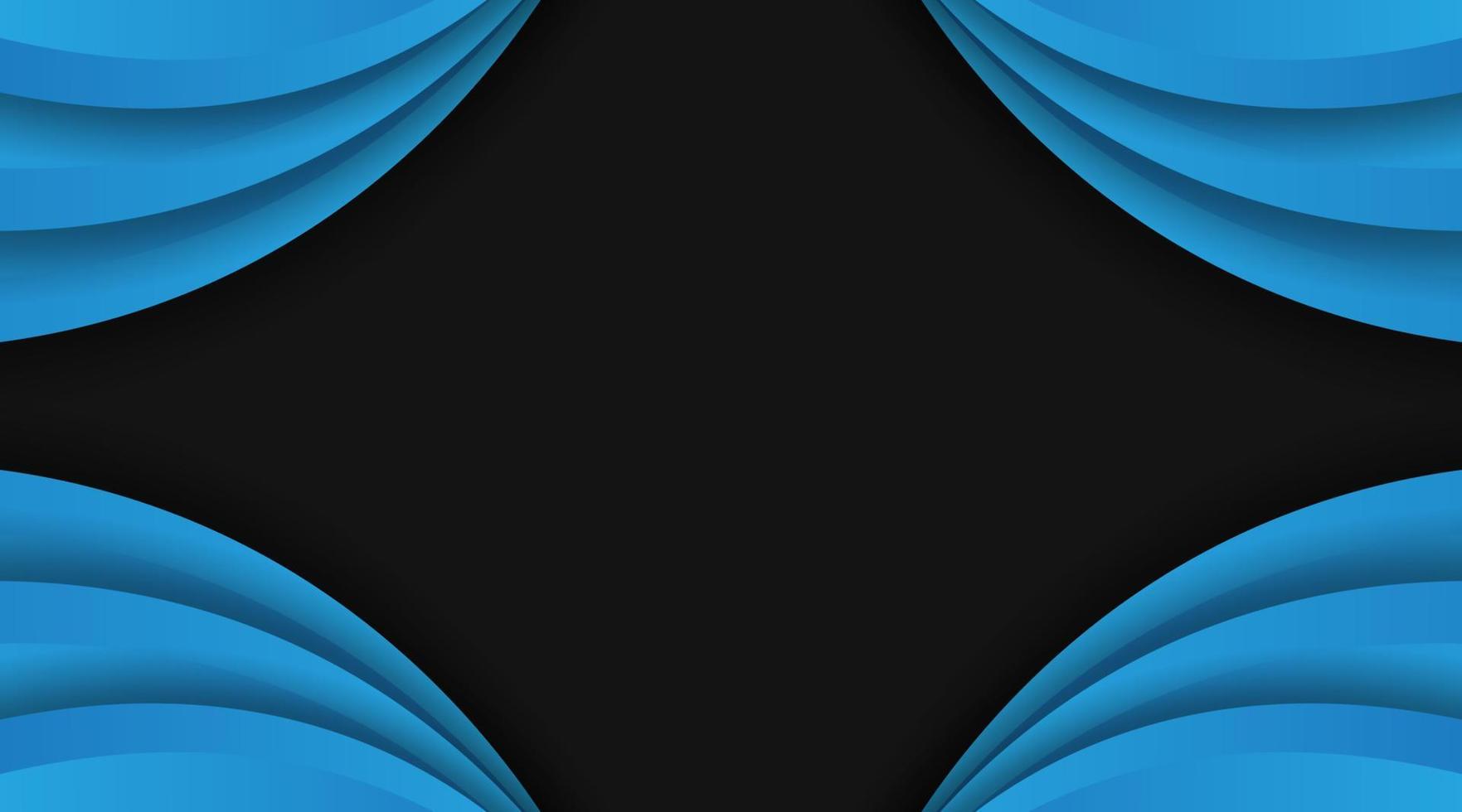 fundo vetorial, design simples, azul e preto vetor