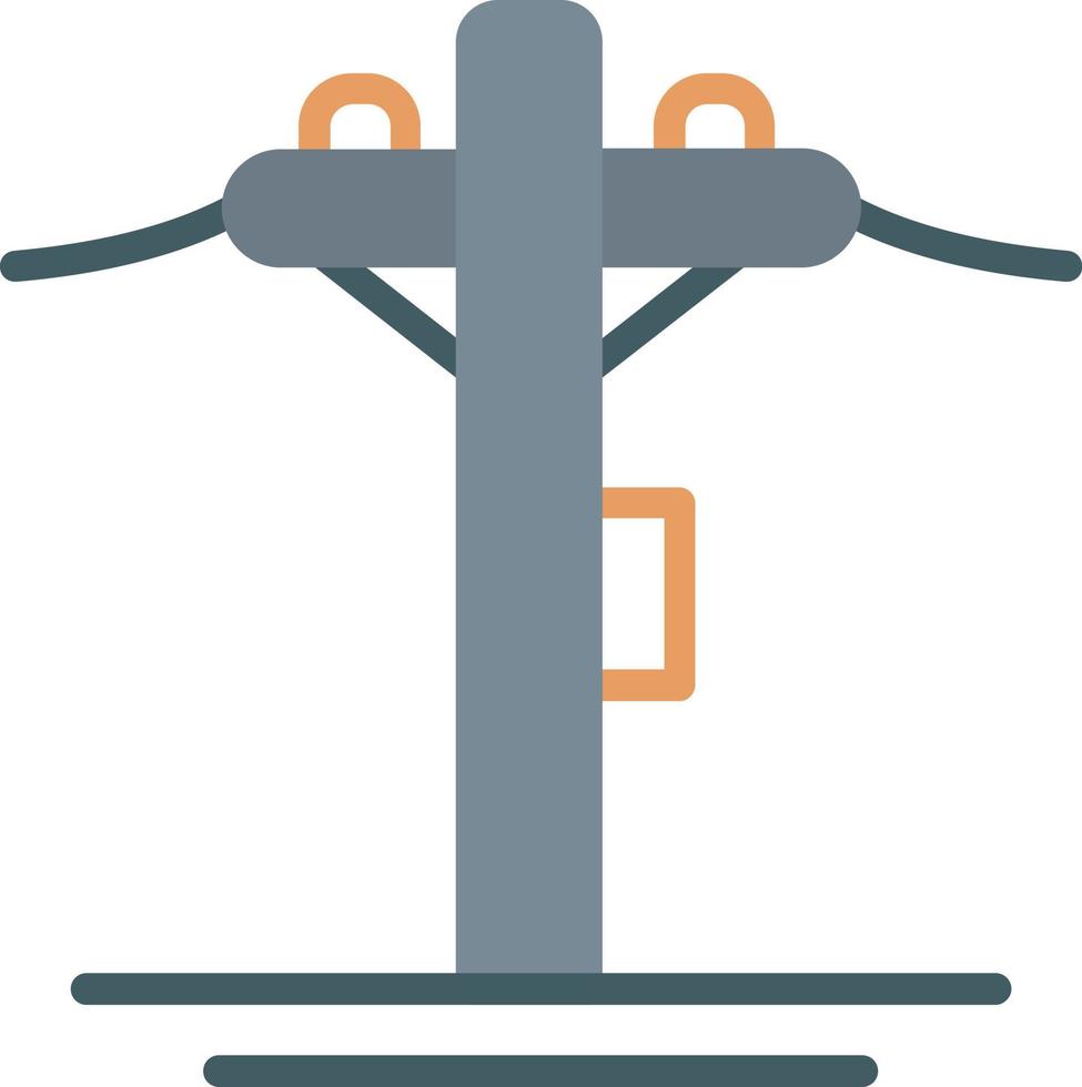 ícone de torre elétrica vetor