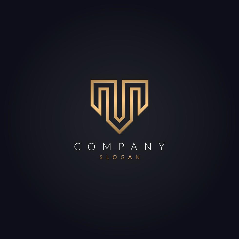identidade elegante inicial com base na cor dourada do logotipo t. empresa de luxo t belo design de marca de logotipo. vetor