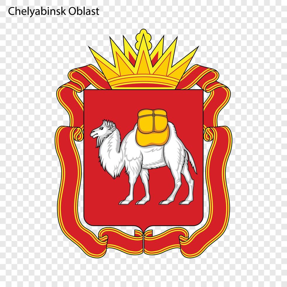 emblema da província da rússia vetor