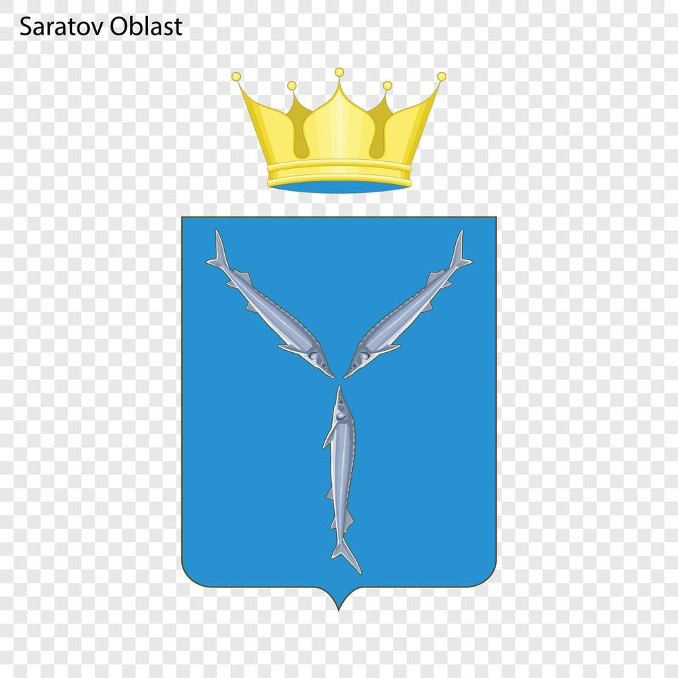 emblema da província da rússia vetor