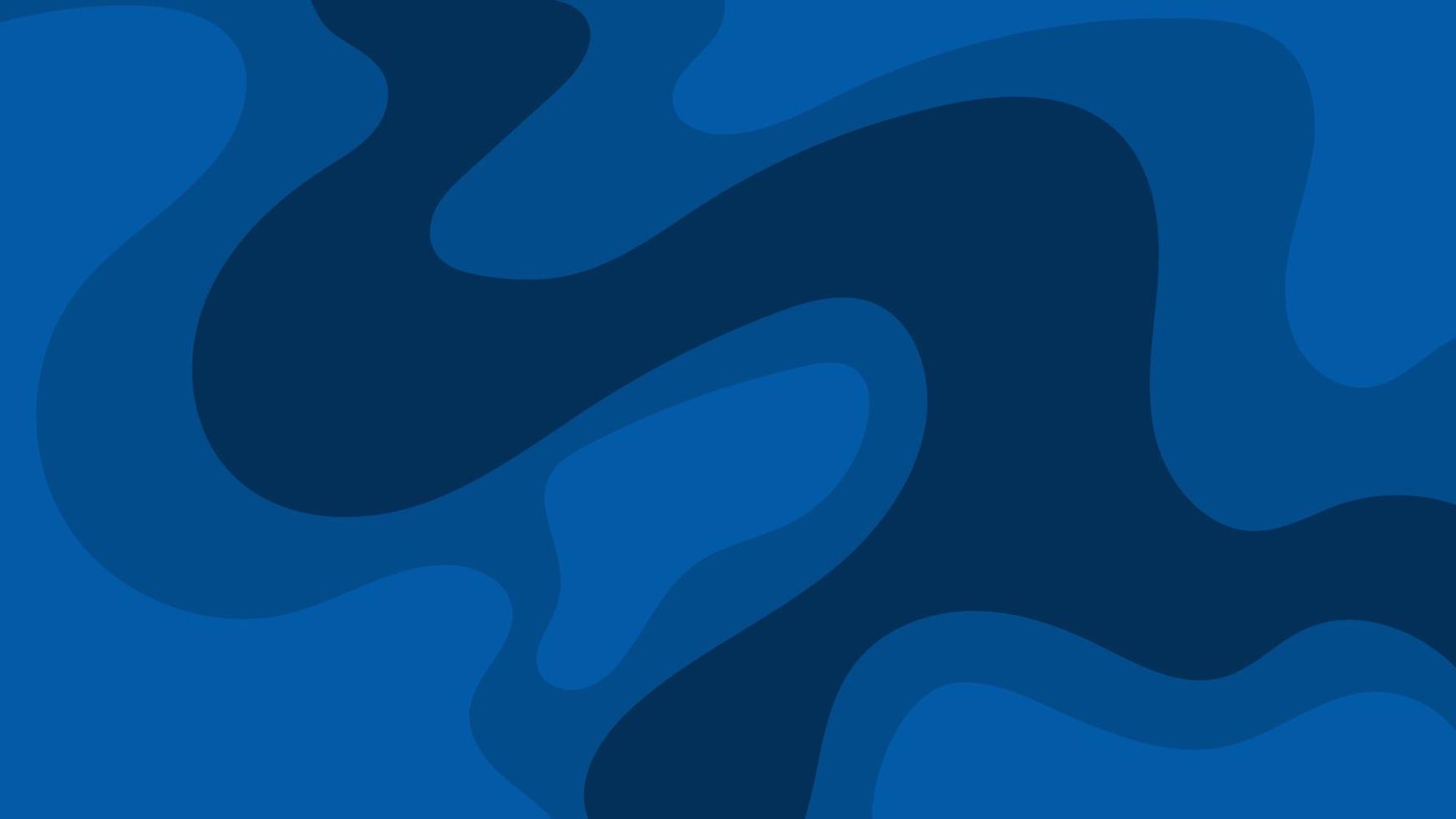 sobreposição de redemoinho azul moderno abstrato, fundo de panfleto de onda de água dinâmica vetor
