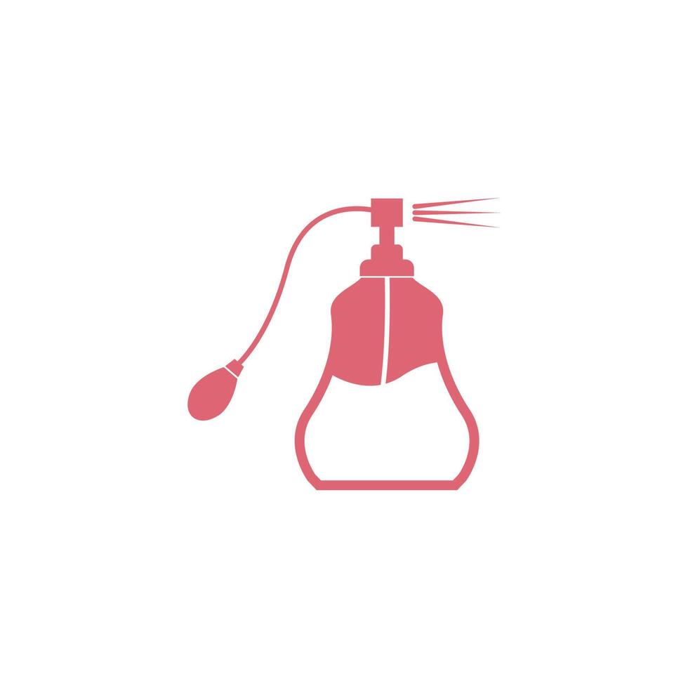 modelo de ilustração de design de logotipo de ícone de perfume vetor