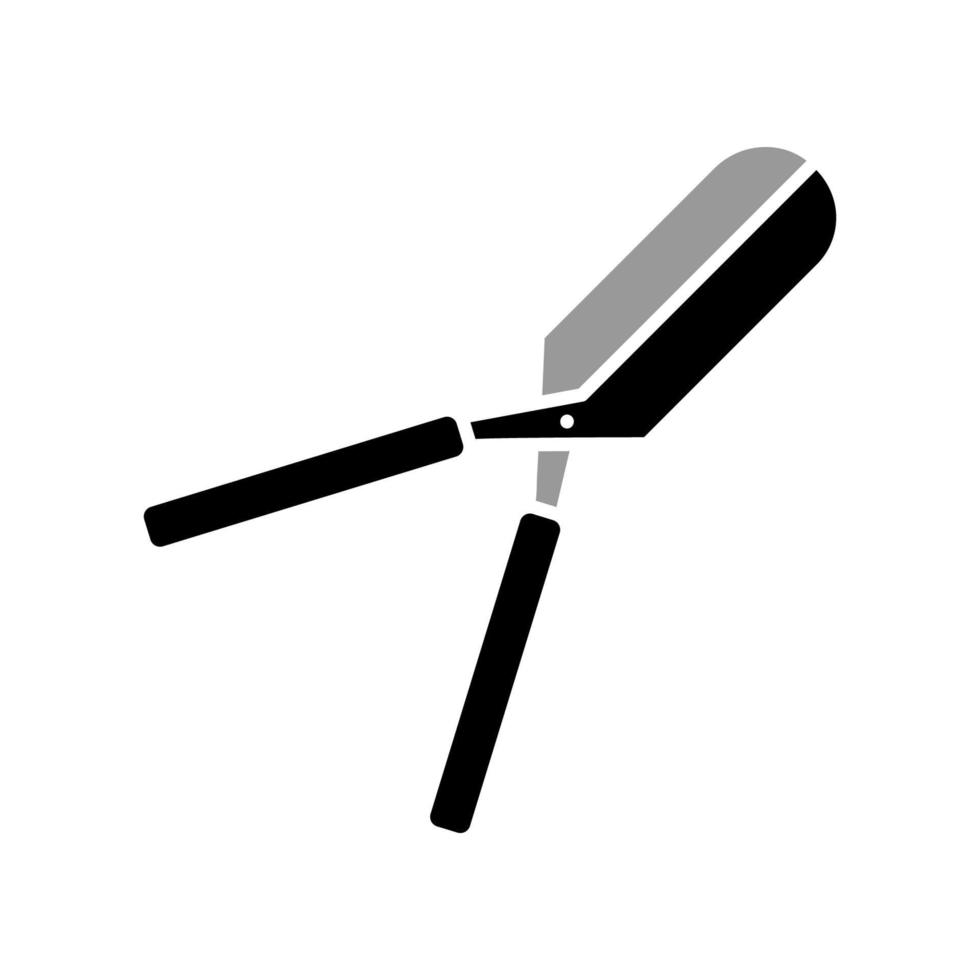 gráfico de ilustração vetorial de ícone de cortador de grama vetor