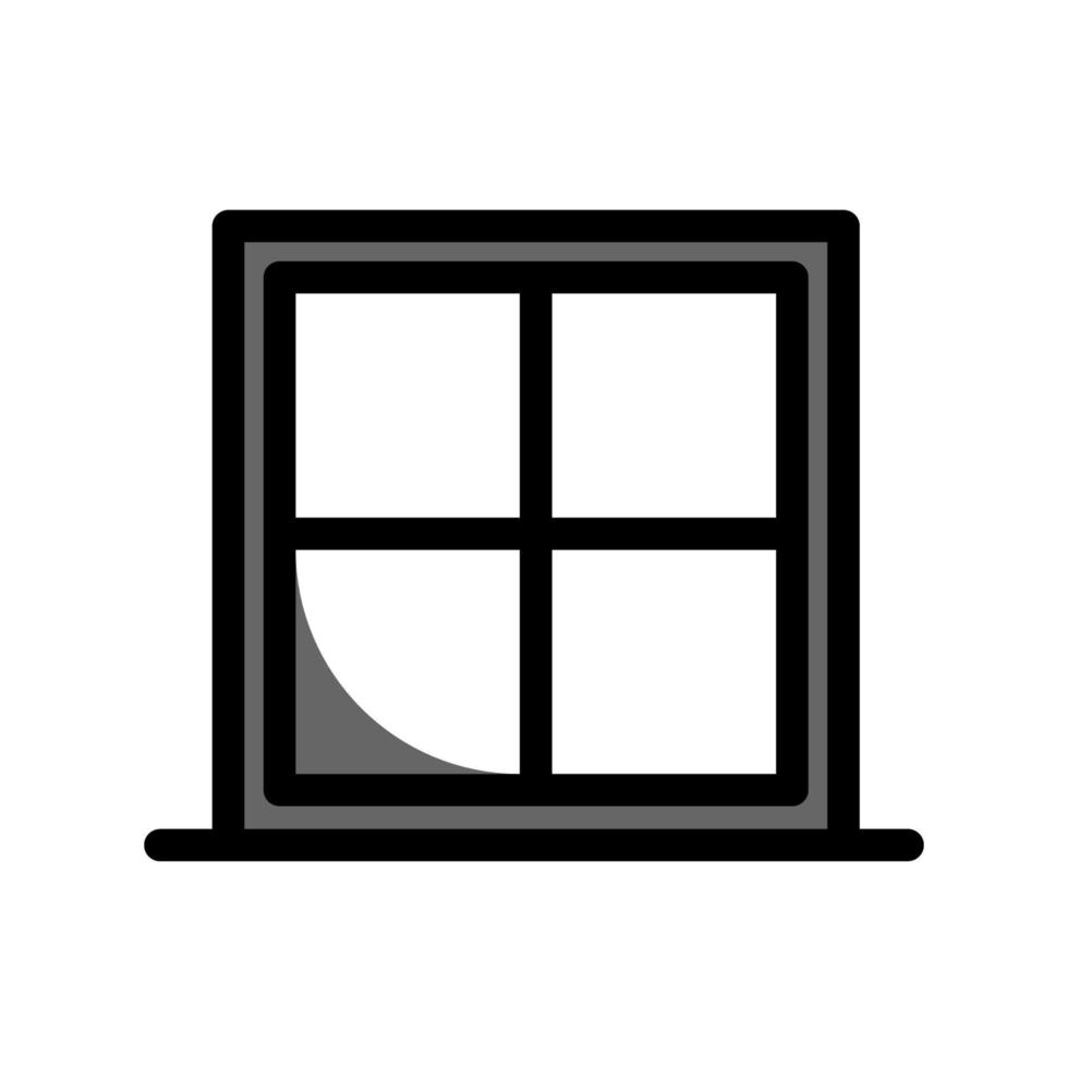 gráfico de ilustração vetorial de ícone de janela vetor