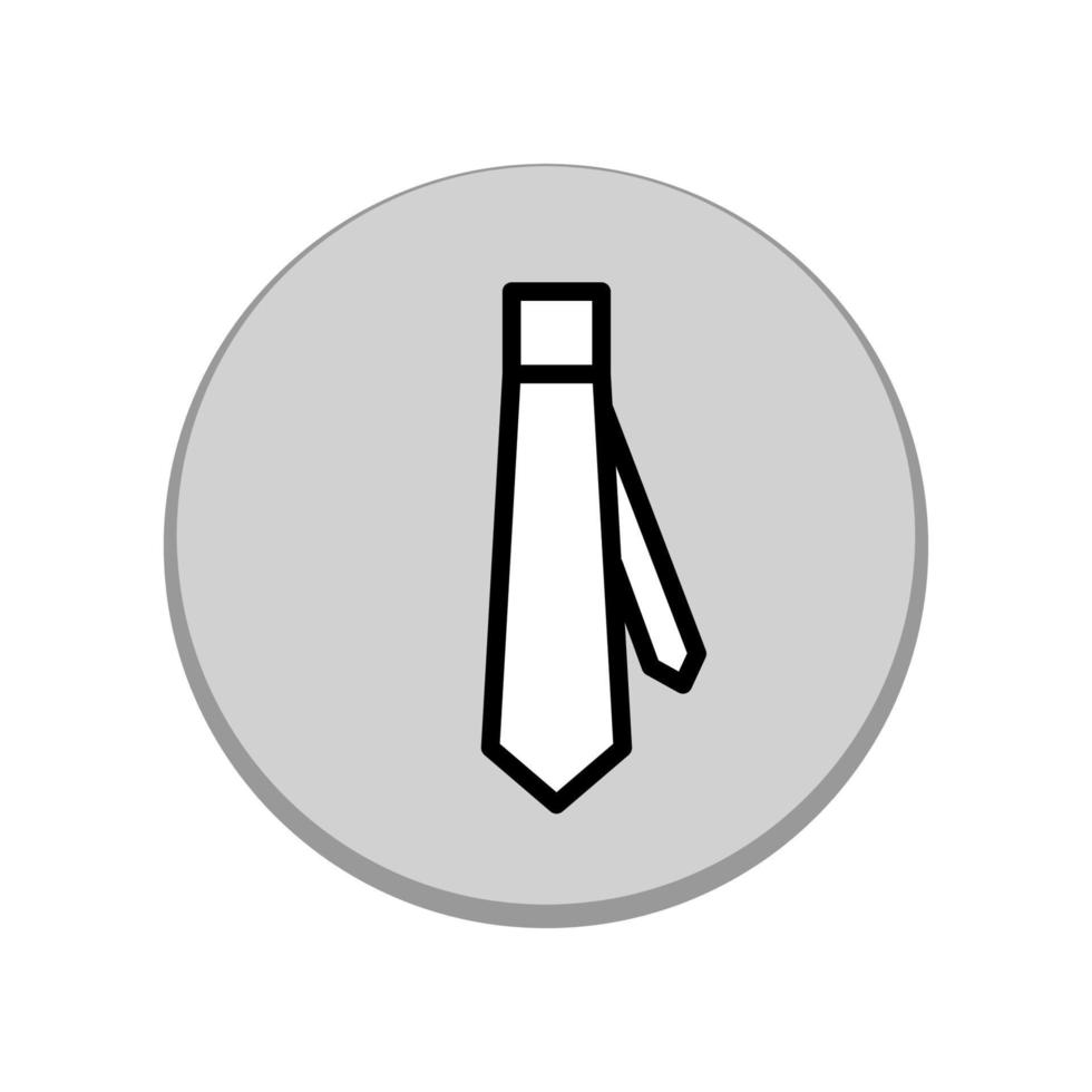 modelo de ícone de gravata vetor