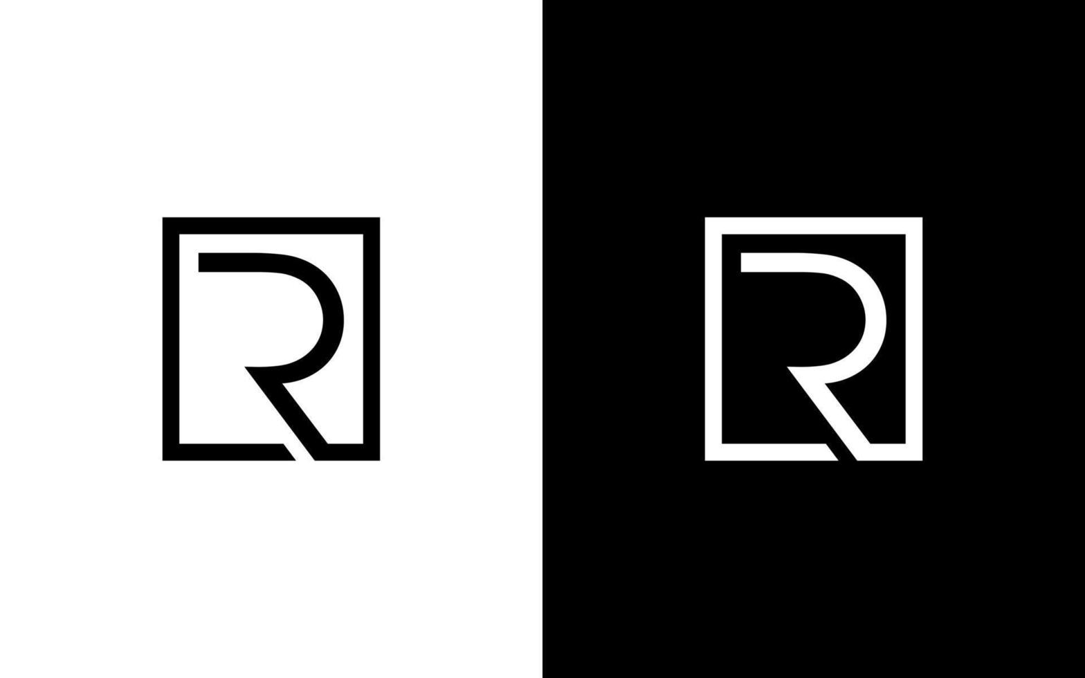 arquivo de vetor livre de design de logotipo letra r.