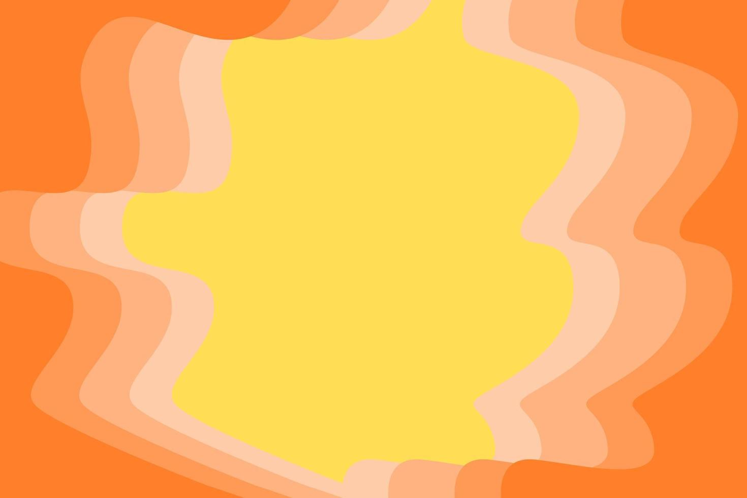 fundo abstrato laranja amarelo vetor