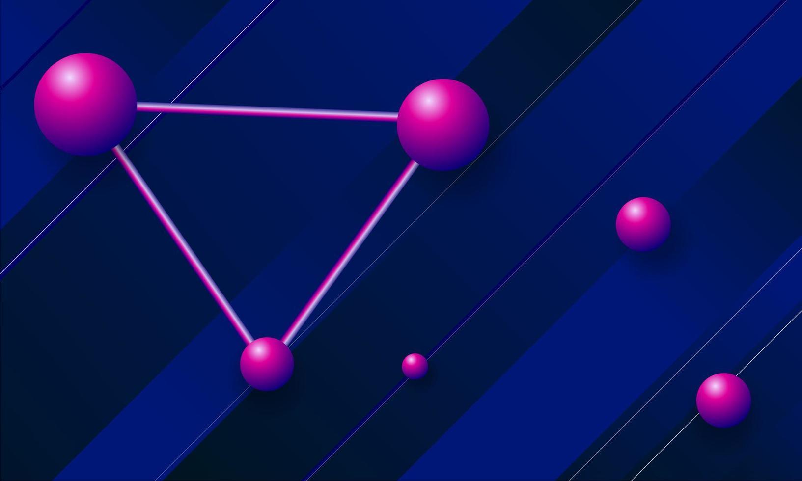 fundo geométrico. composição de formas dinâmicas. vetor