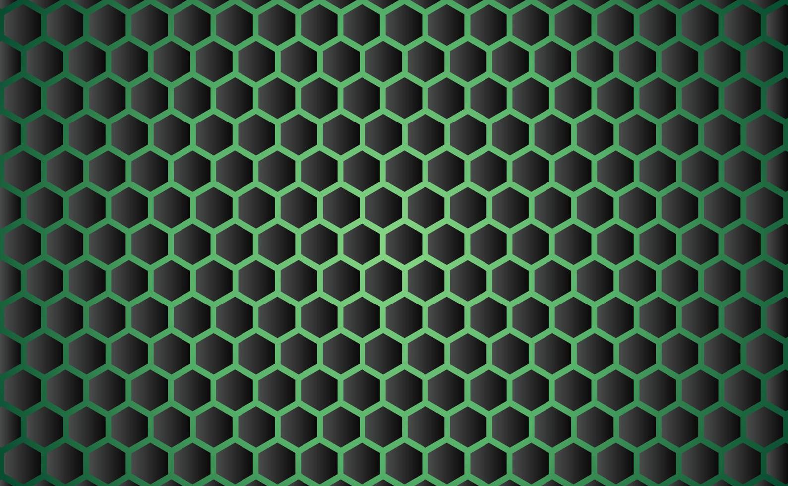 fundo de metal abstrato geométrico hexagonal com luz. ilustração vetorial vetor