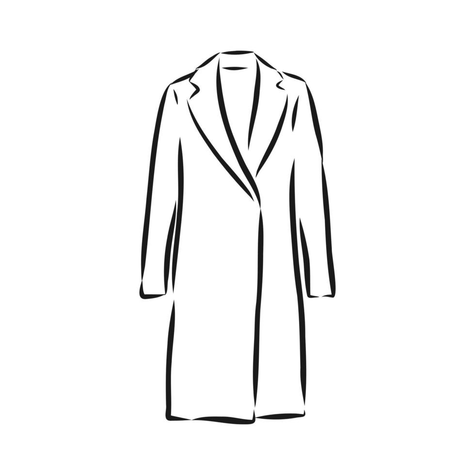casaco de desenho vetorial vetor