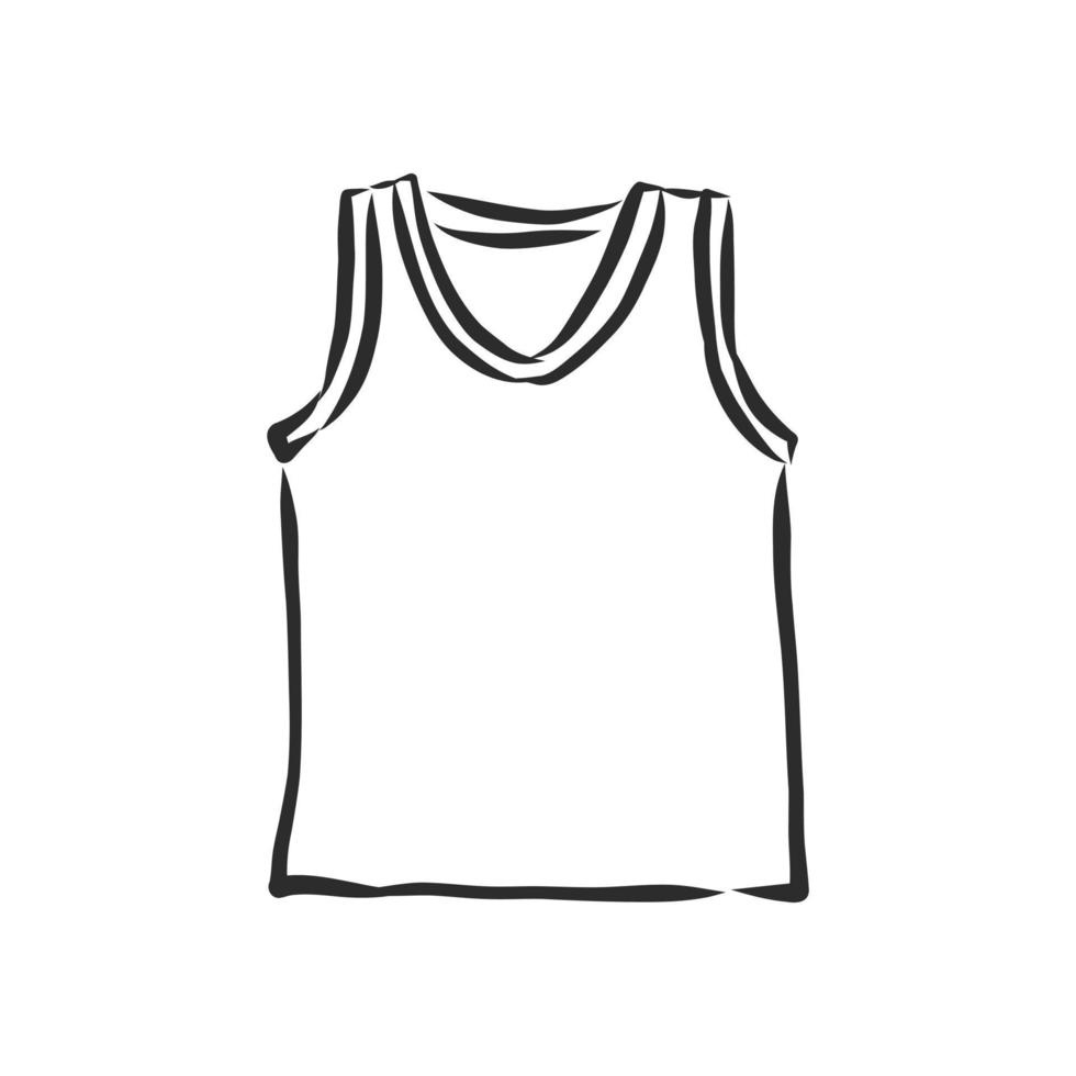 desenho vetorial de camiseta vetor