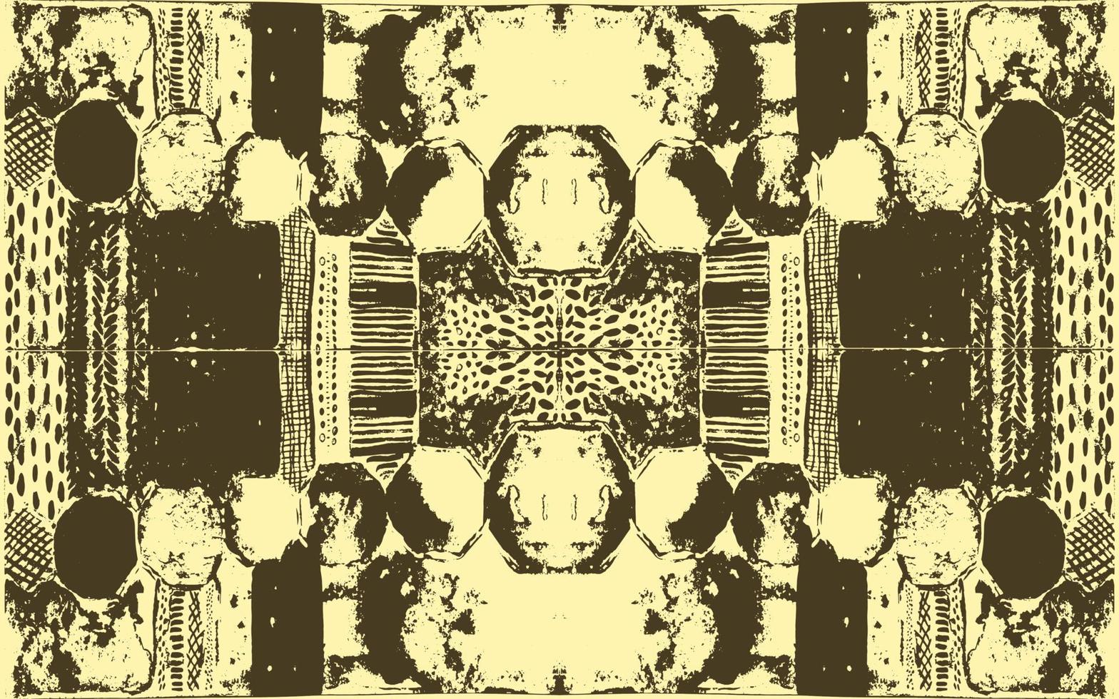 fractal com padrão de vetor de manchas abstratas