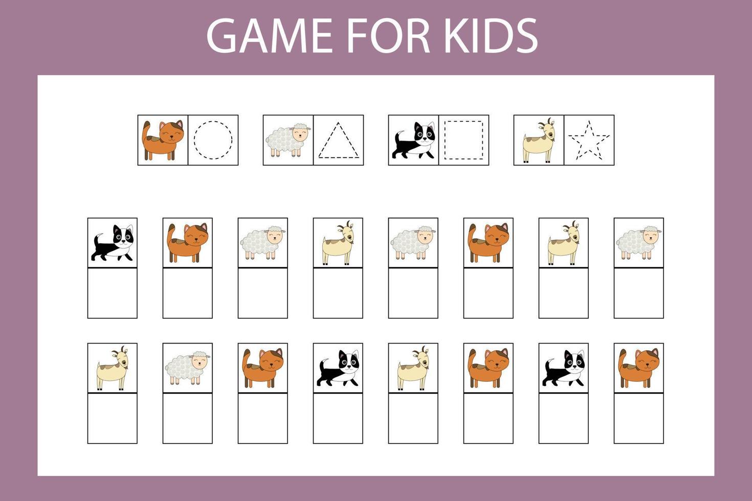 Kid Educação E Jogos - O Tutorial De Desenho Para Crianças Pré-escolares  Com Nível De Jogo Educacional Fácil De Criança, A Escola De Desenho  Engraçado. Como Desenhar Piggy Ilustraciones svg, vectoriales, clip