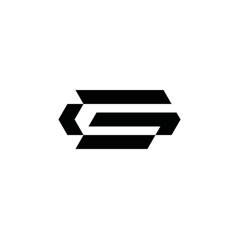 modelo de vetor de design de logotipo inicial letra g.