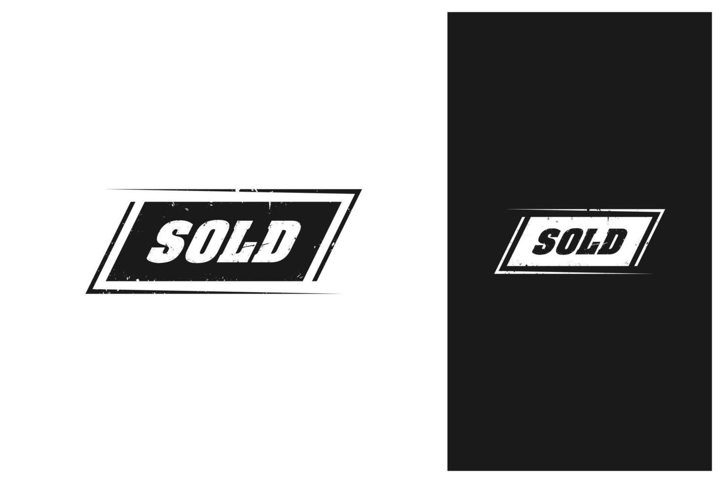 grunge vintage esgotado vetor de design de distintivo de logotipo