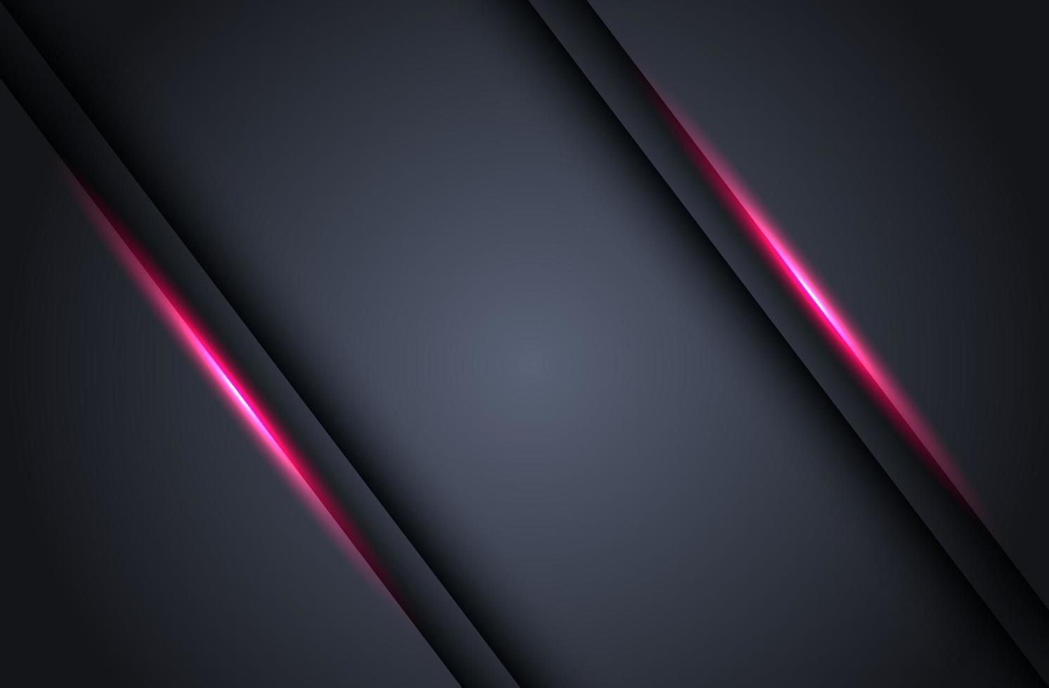 abstrato escuro com fundo de camadas de espaço em branco de sombra de linha de luz rosa triângulo. vetor eps10