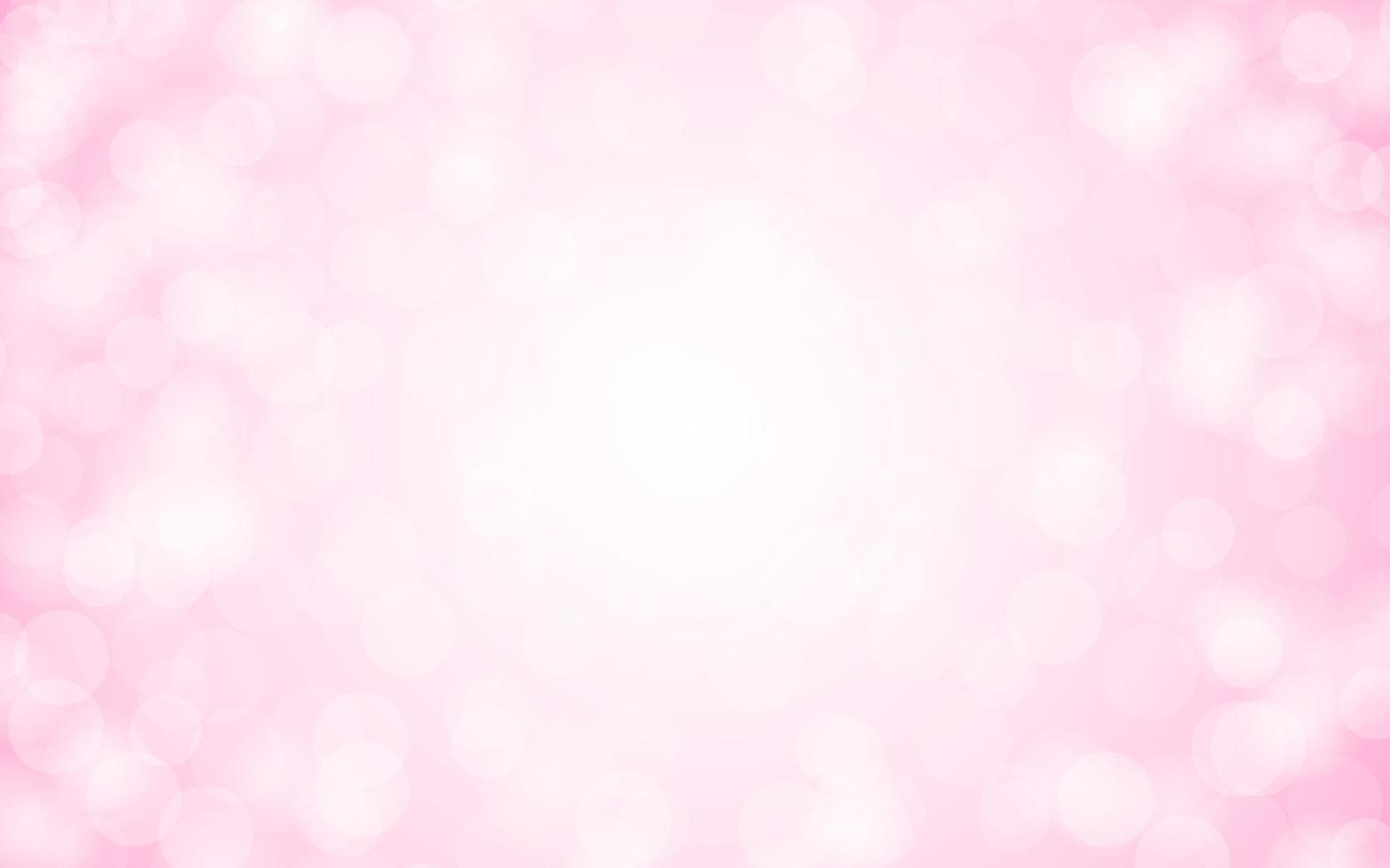 bokeh rosa background.vector ilustração. vetor