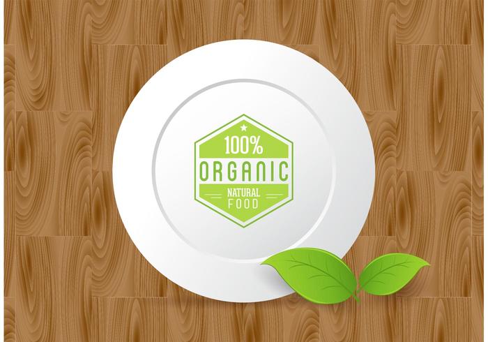 Design grátis de vetores de alimentos orgânicos