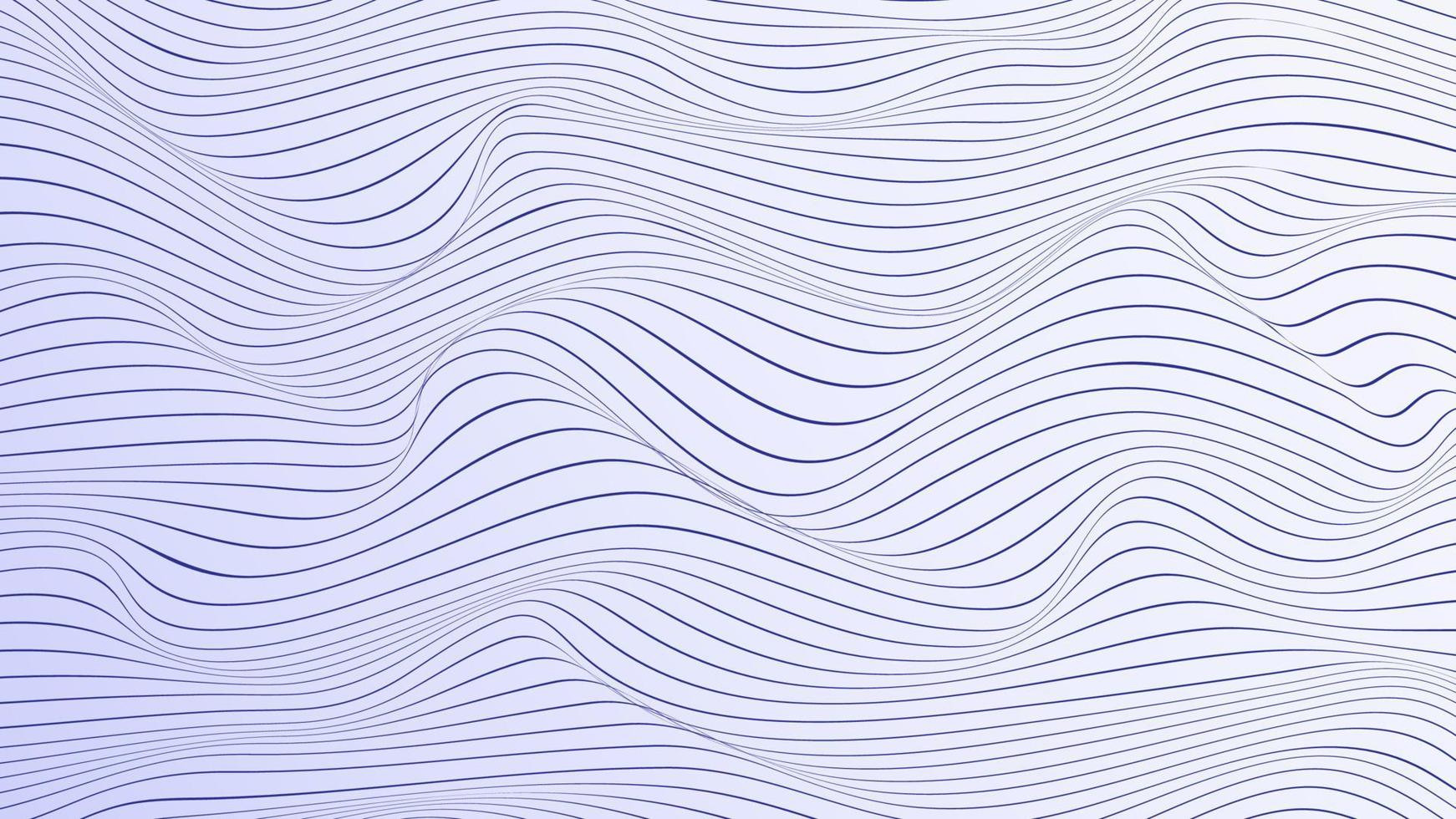 fundo de onda de linha abstrata em ziguezague vetor