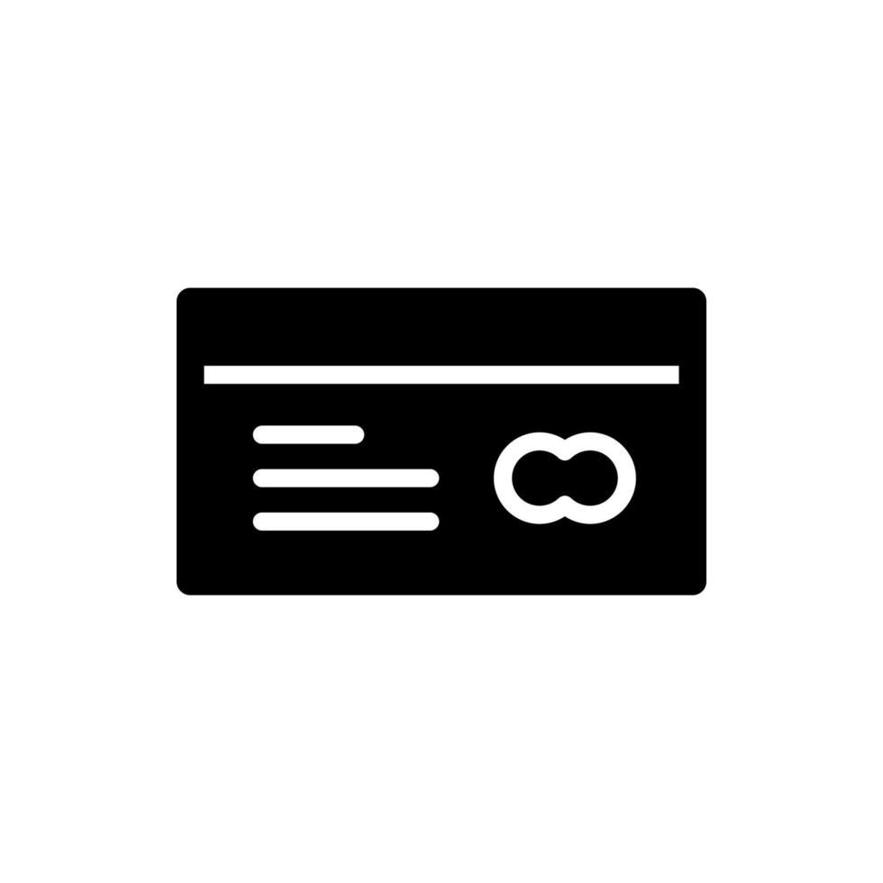 ícone do cartão de crédito eps 10 vetor