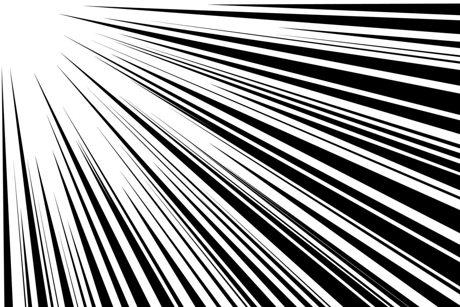 linhas de movimento radial de banda desenhada. anime quadrinhos livro herói velocidade ou luta ação textura raios de explosão. fundo de explosões de desenho de mangá desenho animado. ilustração de eps de tinta gráfica vetorial vetor