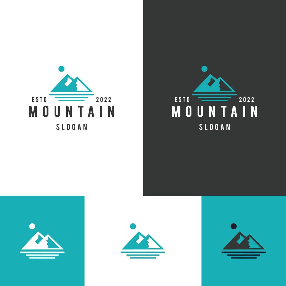 logotipo da montanha, imagens do logotipo da montanha vetor