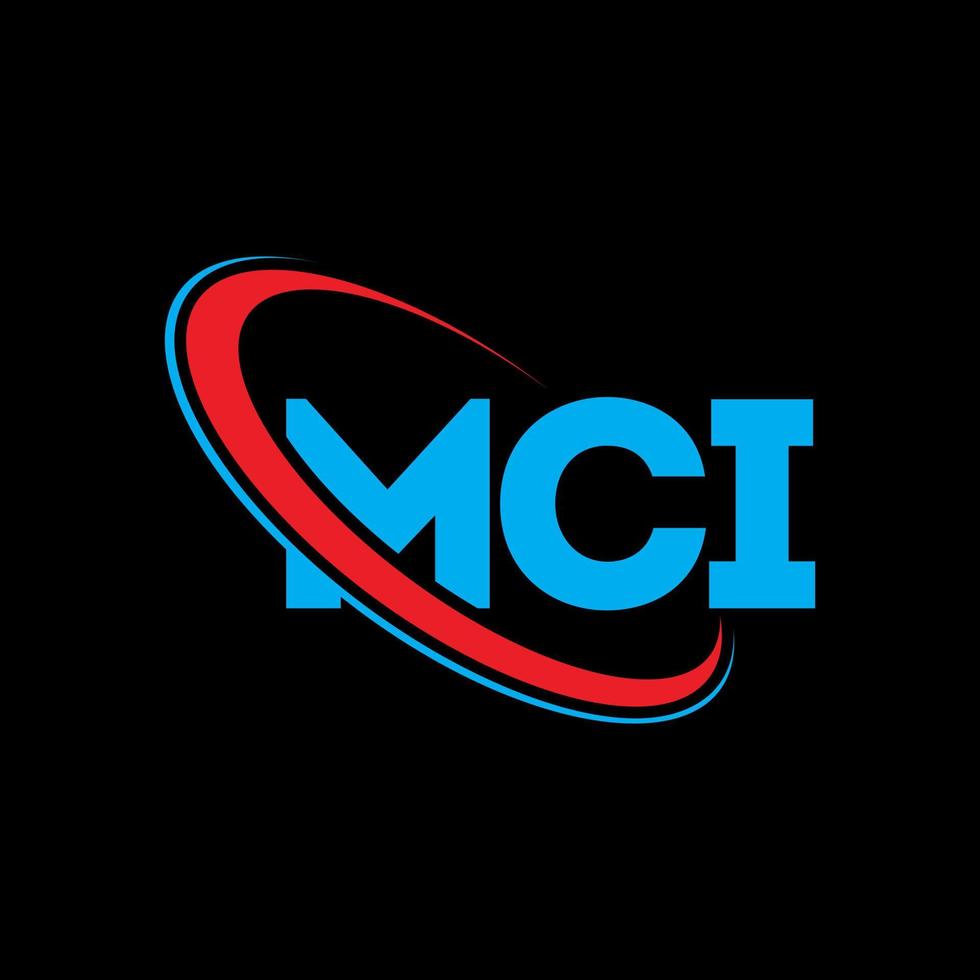 logotipo mci. carta mci. design de logotipo de carta mci. iniciais mci logotipo ligado com círculo e logotipo monograma em maiúsculas. tipografia mci para marca de tecnologia, negócios e imóveis. vetor