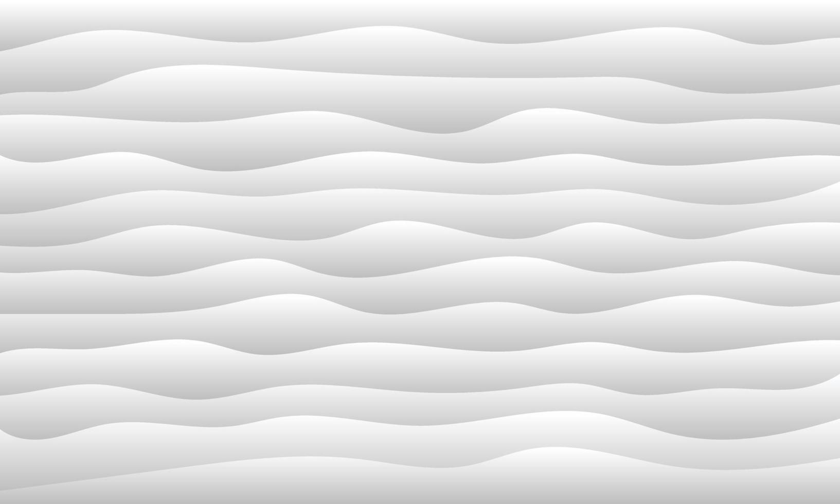 textura de linha branca. padrão abstrato cinza. onda natureza ondulada geométrica moderna. sobre fundo branco para design 3d de parede interior. papel de parede de ilustração vetorial vetor
