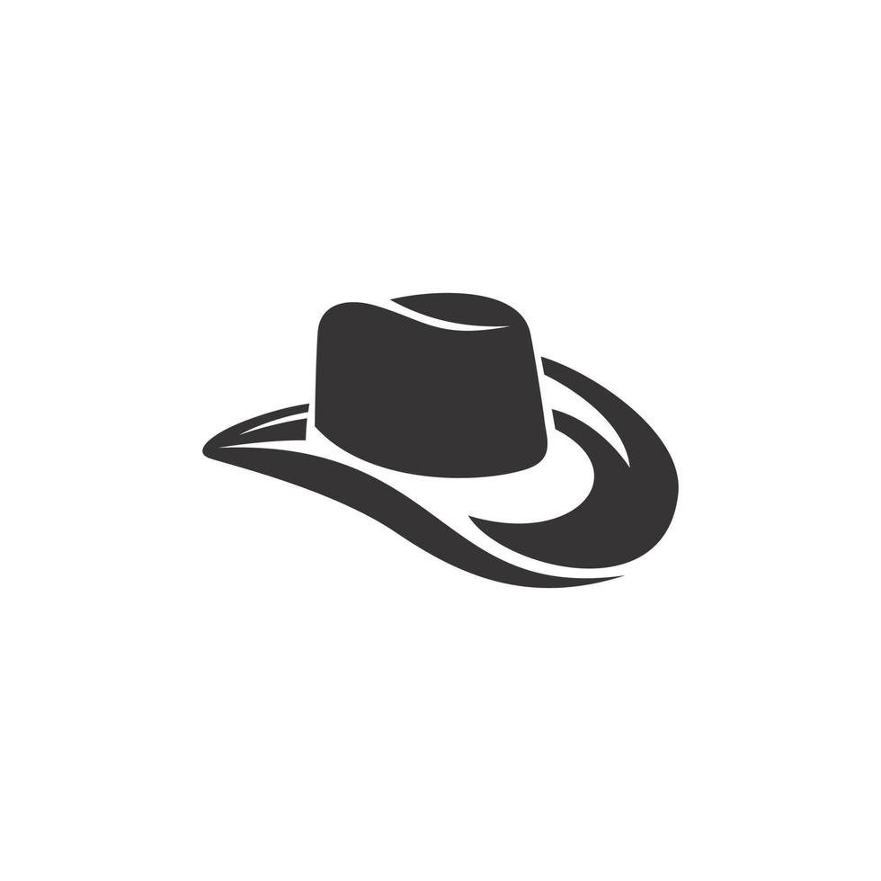 clipart de vetor de chapéu de cowboy. ilustração de estilo desenhado à mão para web e mobile.