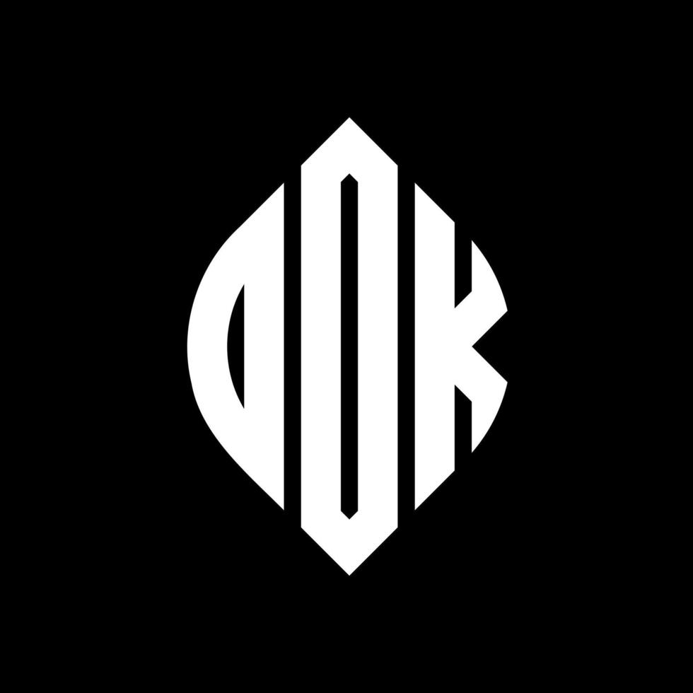 design de logotipo de letra de círculo ddk com forma de círculo e elipse. letras de elipse ddk com estilo tipográfico. as três iniciais formam um logotipo circular. ddk círculo emblema abstrato monograma carta marca vetor. vetor