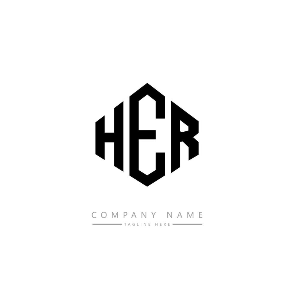 seu design de logotipo de carta com forma de polígono. seu design de logotipo em forma de polígono e cubo. seu modelo de logotipo de vetor hexágono cores brancas e pretas. seu logotipo monograma, negócios e imóveis.