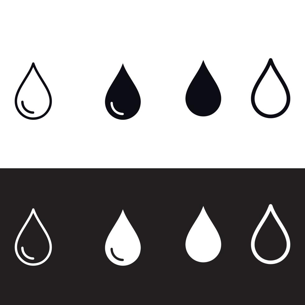 drop design de vetores de ícones