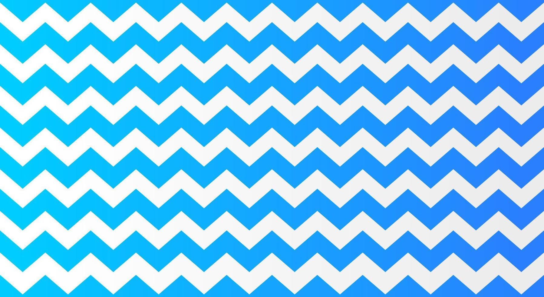 ziguezague gradiente de fundo azul e branco vetor