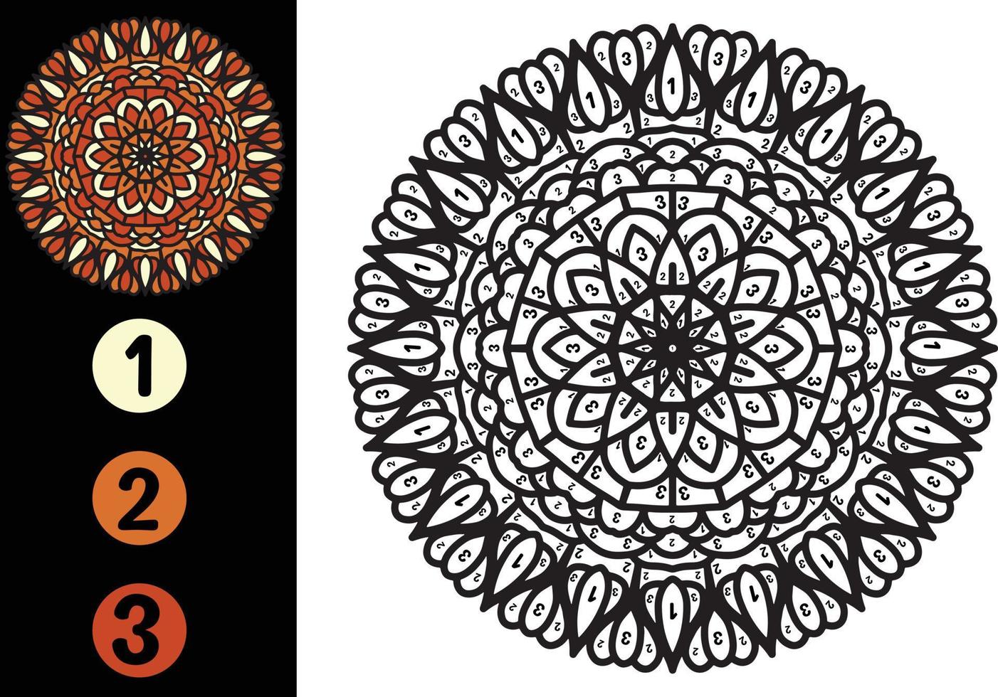 Desenho de Mandala 33 para Colorir - Colorir.com