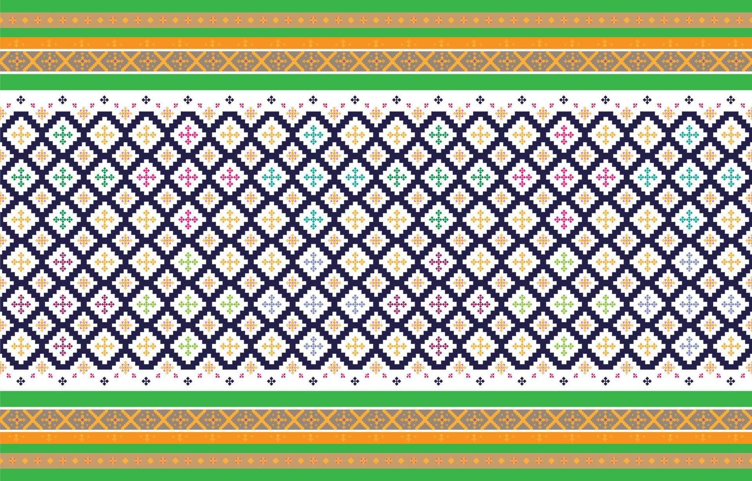 padrões geométricos e tribais abstratos, padrões de tecidos locais de design de uso, design inspirado em tribos indígenas. ilustração vetorial geométrica vetor