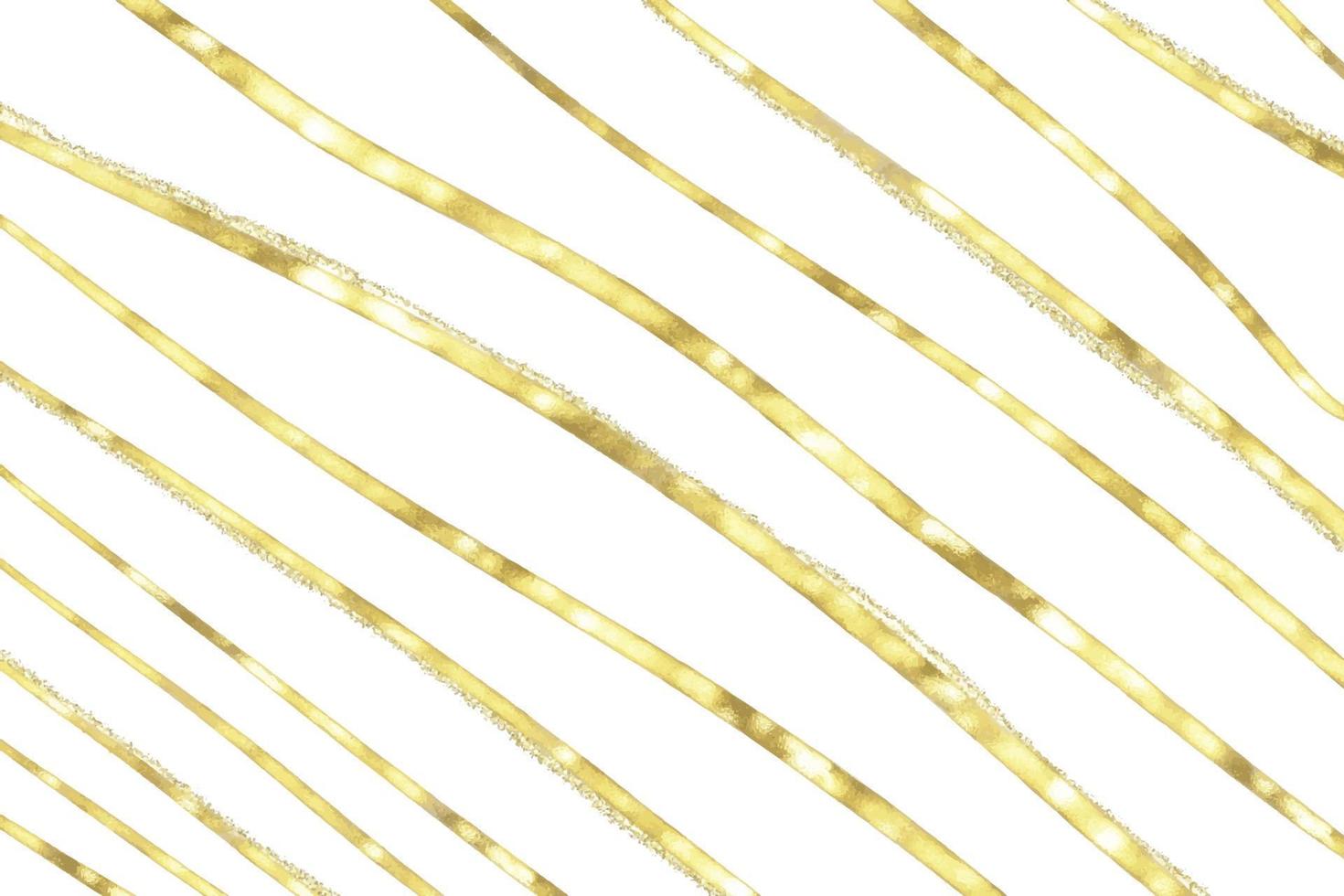 linha abstrata de textura de brilho de folha de ouro sobre fundo branco.. vetor