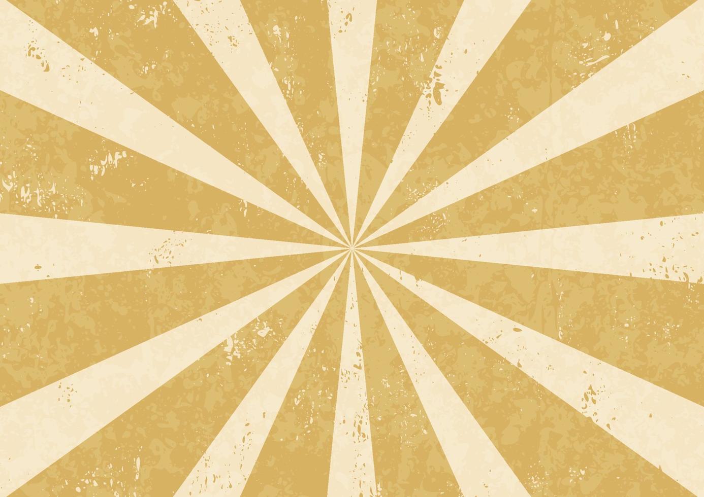 sunburst com fundo de textura grunge vetor