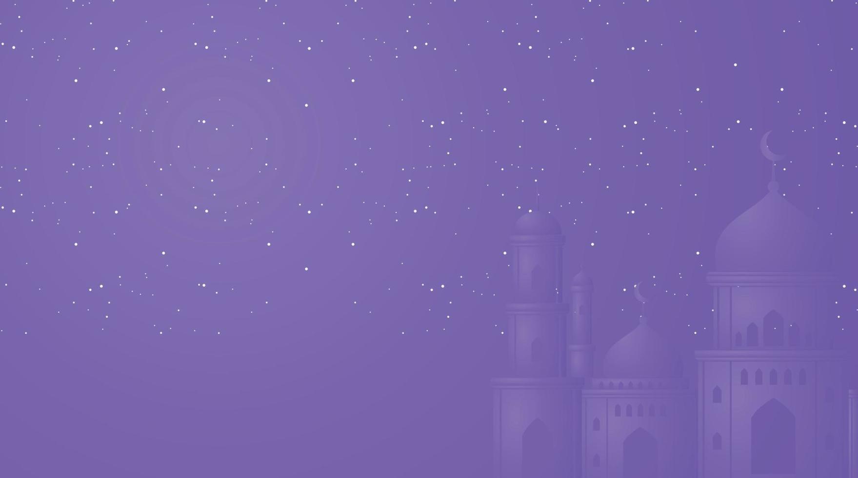 fundo islâmico. fundo de eid mubarak. fundo do Ramadã Kareem. vetor