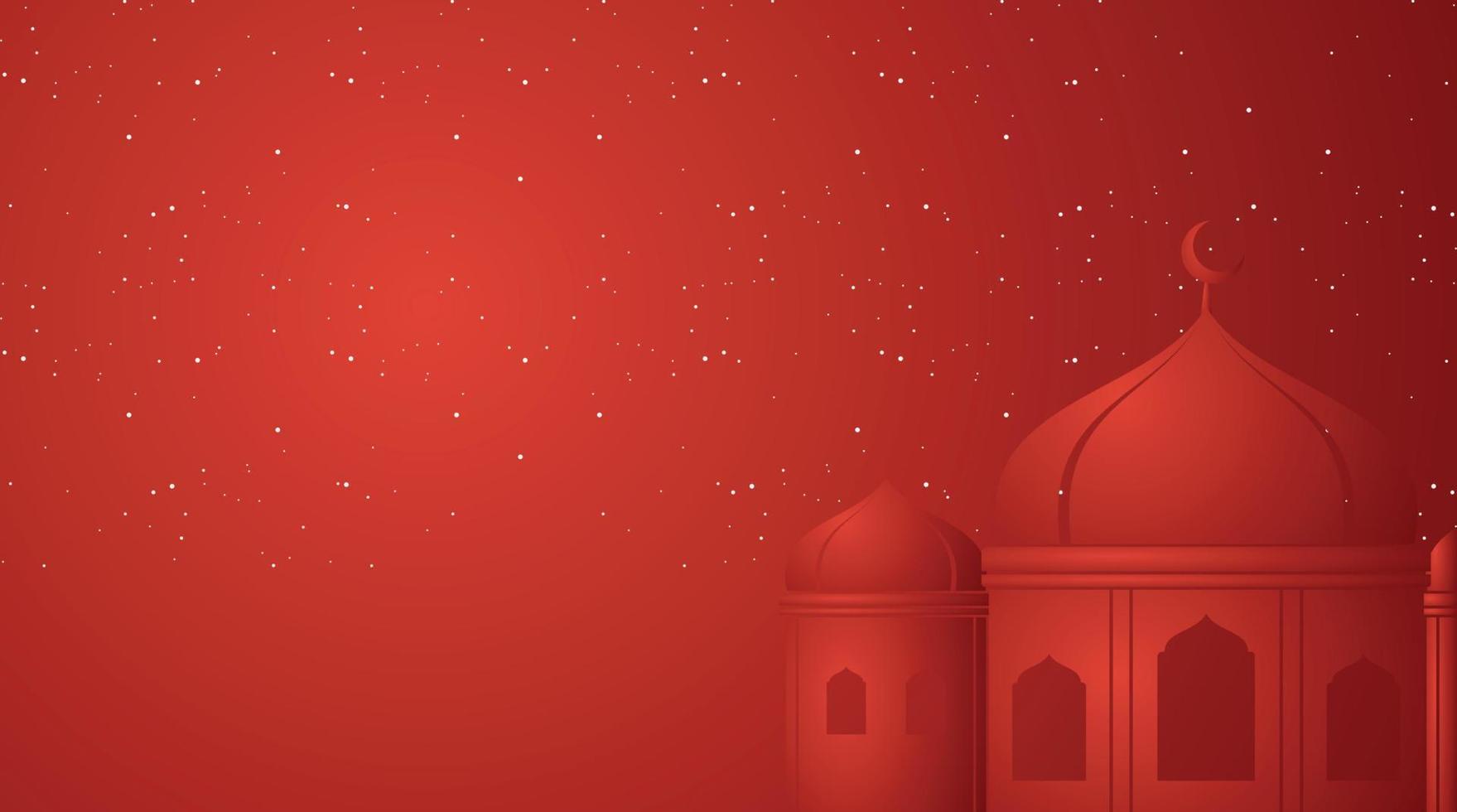 fundo islâmico. fundo de eid mubarak. fundo do Ramadã Kareem. vetor