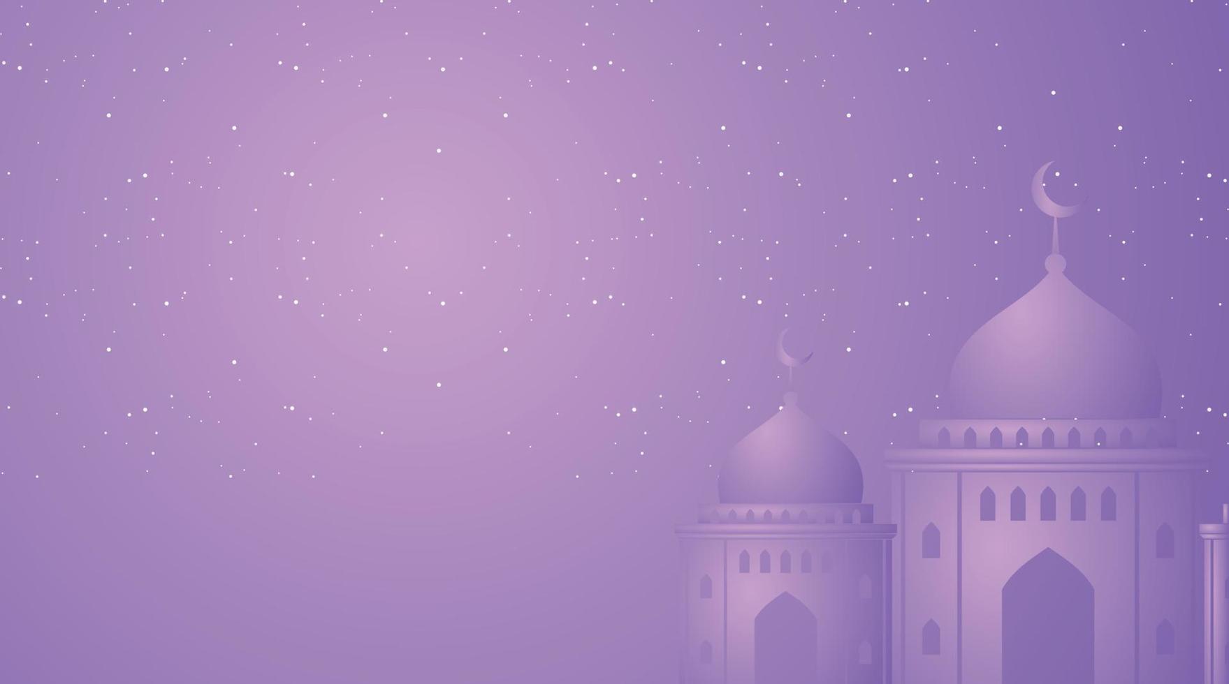 fundo islâmico. fundo de eid mubarak. fundo do Ramadã Kareem. vetor