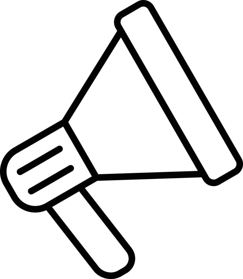 ícone de esboço de promoção vetor