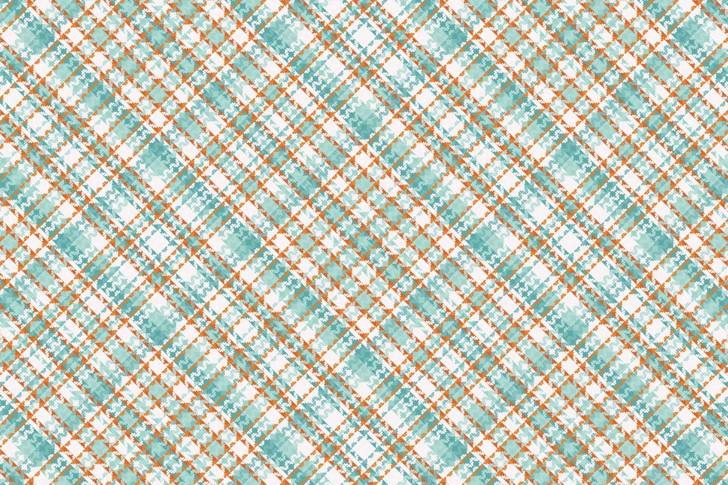 padrão xadrez tartan com textura e cor retrô. vetor