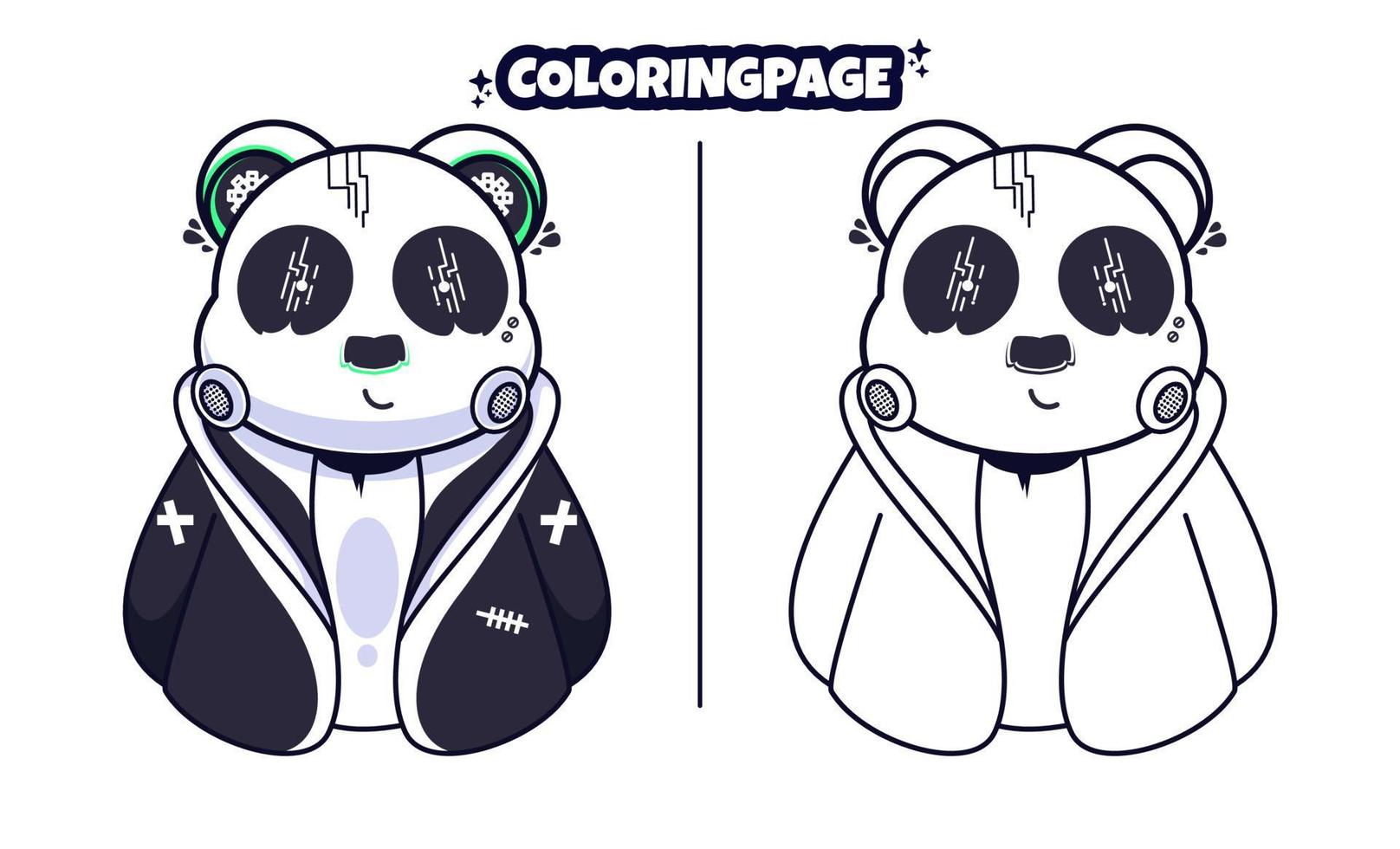 Joli Panda - Pandas - Just Color Crianças : Páginas para colorir