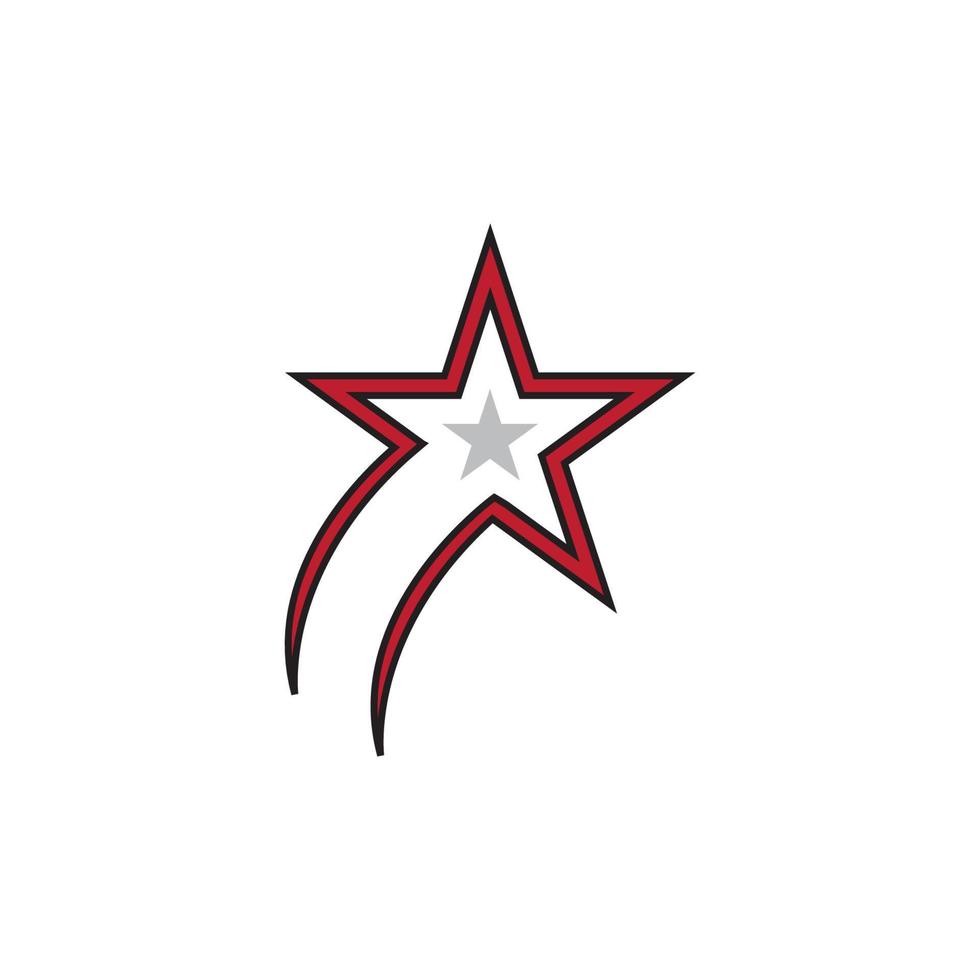 vetor de logotipo de estrela