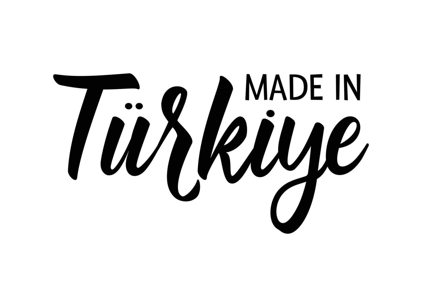 turkiye - peru - banner com estrela branca e símbolo de ícone crescente da bandeira turca sobre fundo vermelho grunge. novo nome, rebranding. desenho vetorial simples. feito na turquia vetor