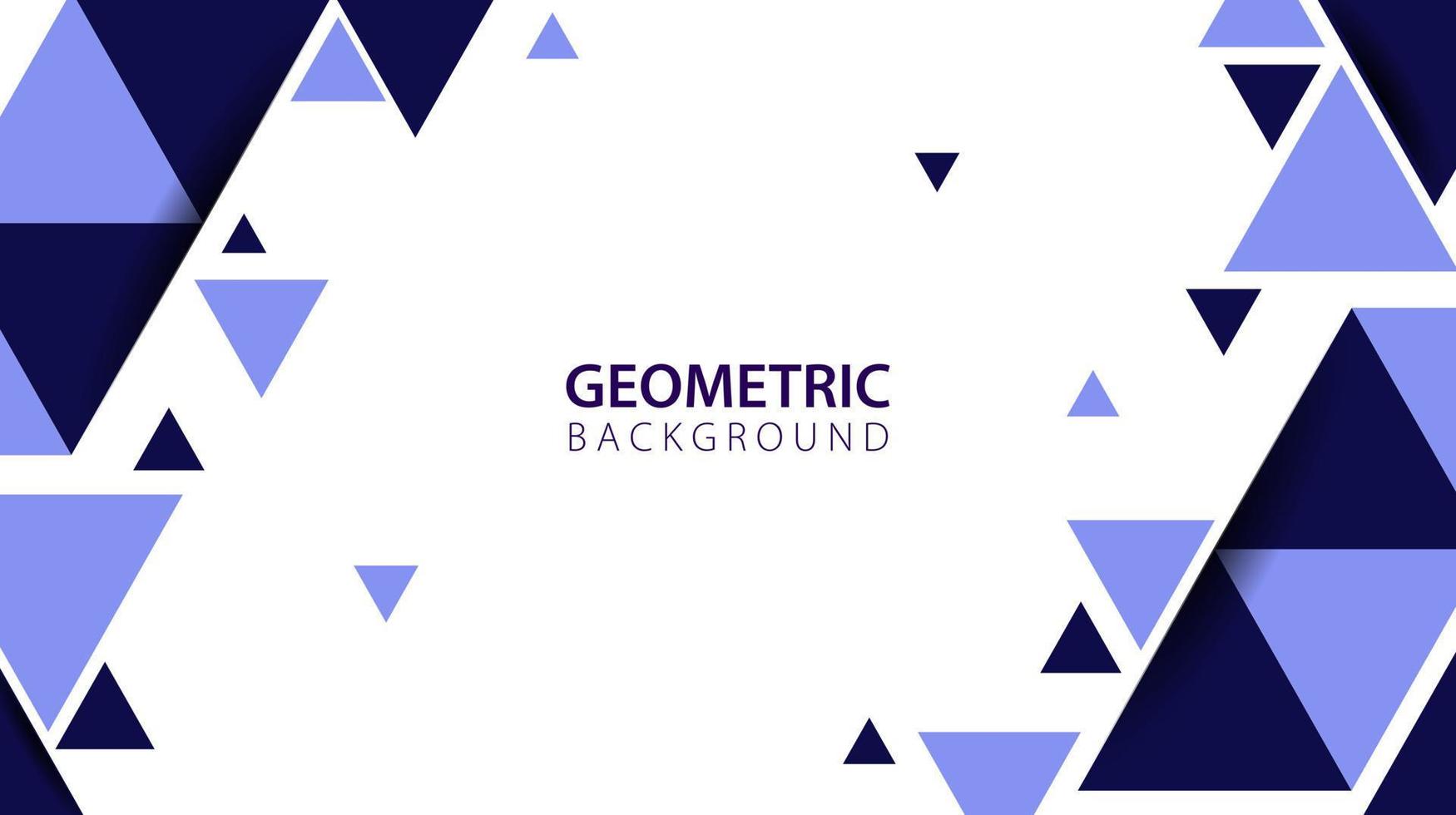 abstrato geométrico com forma de triângulo. desenho geométrico minimalista. ilustração vetorial vetor